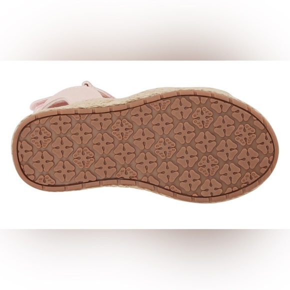 OSHKOSH BABY GIRL BRAIDED CORK SANDALS SIZE 4 - Picture 7 of 13